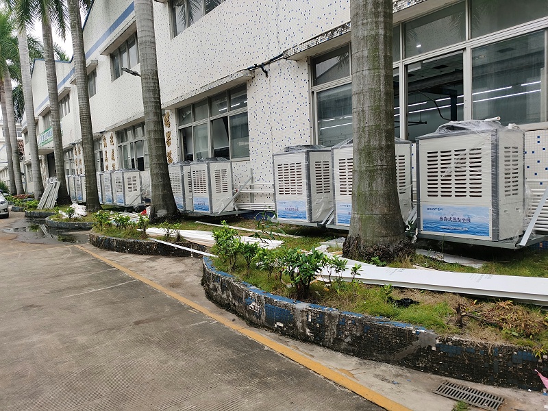 廣東某女子戒毒所生產(chǎn)車間選擇星科環(huán)?？照{(diào)冷風(fēng)機(jī)