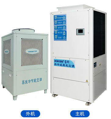車間崗位空調(diào)-蒸發(fā)冷省電空調(diào)立式管道機(jī)組