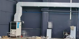 大型室內(nèi)羽毛球館區(qū)域降溫，安裝蒸發(fā)冷省電空調(diào)-立式管道機(jī)組