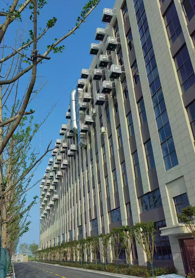 大型廠房車間通風(fēng)降溫，安裝星科環(huán)?？照{(diào)